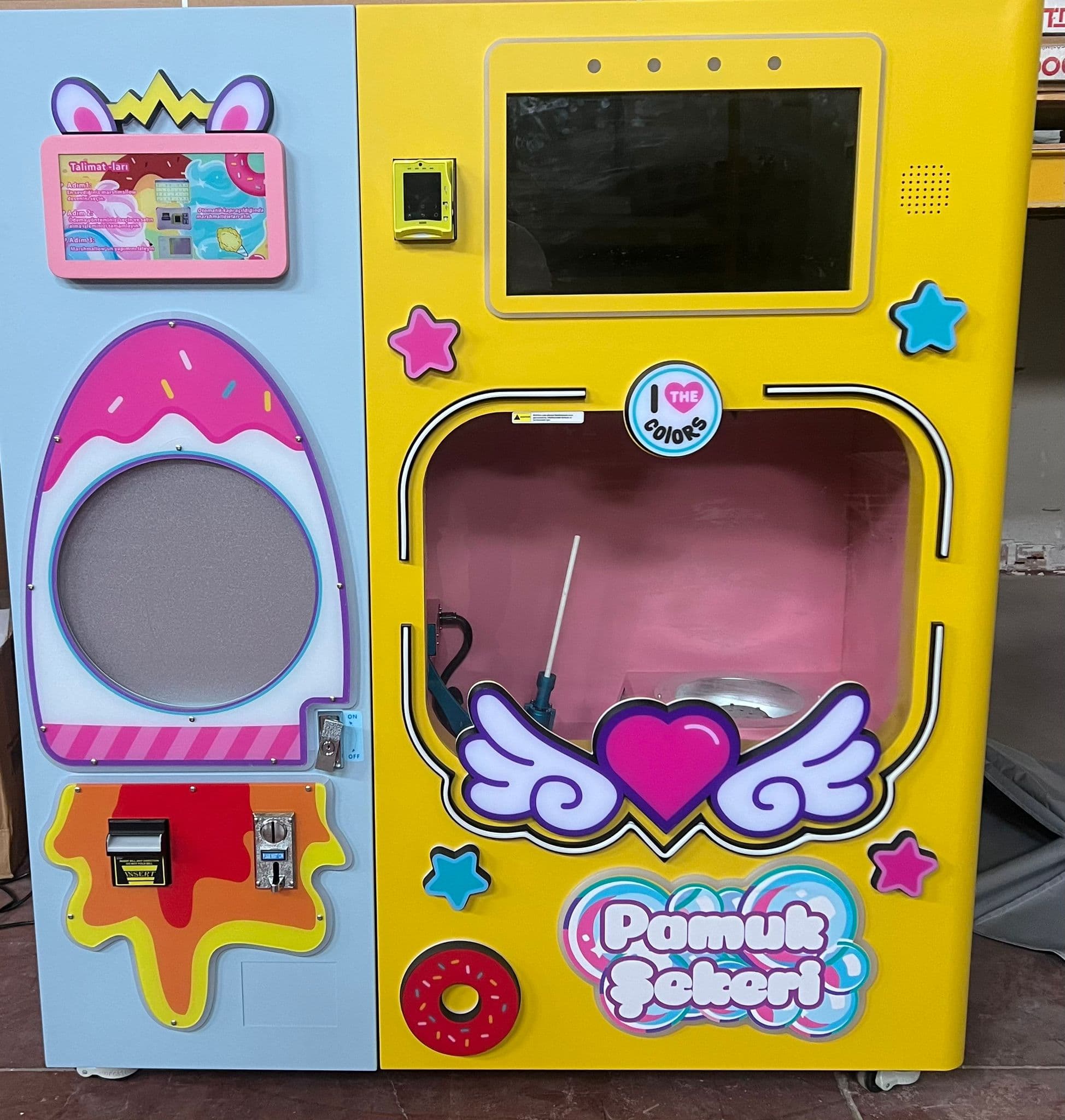 Pamuk Şeker Otomatı